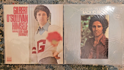 Gilbert O'Sullivan - 2 LP LOT.  Back To Front  AND  Himself     BOTH NICE!  VG++