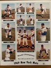 BUD HARRELSON & RON SWOBODA SIGNED 1969 New York Miracle Mets 8x10 photo collage — photo 1