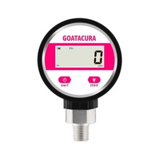 0-10000psi Digital Industrial Pressure Gauge, 2-1/2" Dial Size, 1/4" NPT Lowe