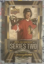 2023-24 NHL UPPER DECK HOCKEY SERIES 2 HOBBY BOX 144 CARDS TOTAL NEW AND SEALED