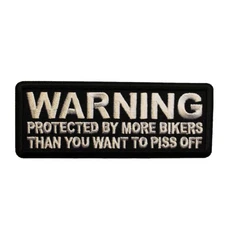 In My Defense I Was Left Unsupervised Iron On Patch - Funny Novelty  120-W