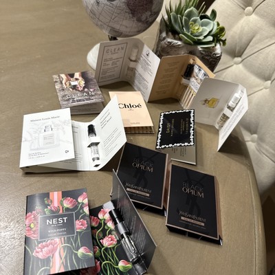 Perfume Samples Exactly As Shown lot of 12 High End Designers Y1