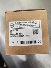 CDC Multicron 72 1400 Sch 704 B.3 24Vac/60Hz   Electromechanical Timer 0-30