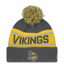 NFL Authentic NWT New Era Minnesota Vikings Cold Weather Sport Knit Beanie Hat