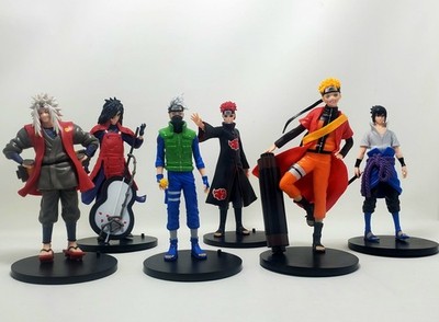 6 Naruto Action Figures Collection Set - See Description 