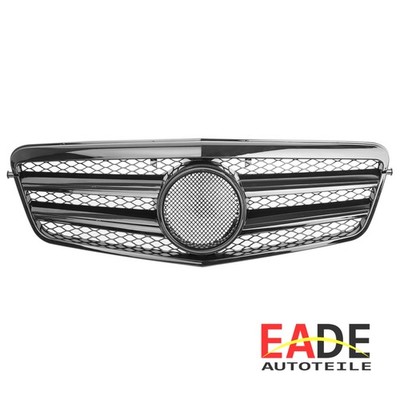 KÜHLERGRILL GLANZ Schwarz GRILL FÜR MERCEDES-BENZ W212 S212 VORFACELIFT 09-13