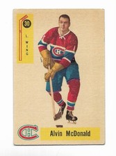 1958-59 Parkhurst:#30 Ab McDonald,Canadiens RC