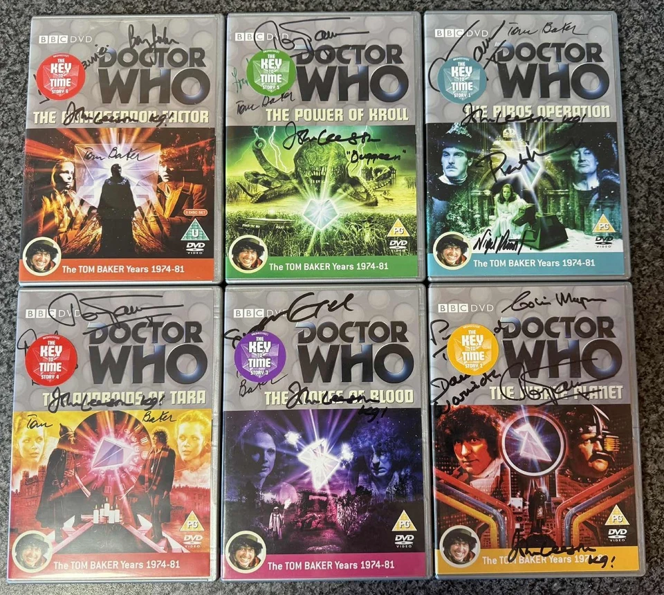 DOCTOR WHO - The Key To Time DVD Box Set 7 Discs Limited Edition *SIGNED BY 31* - Image 2 of 4