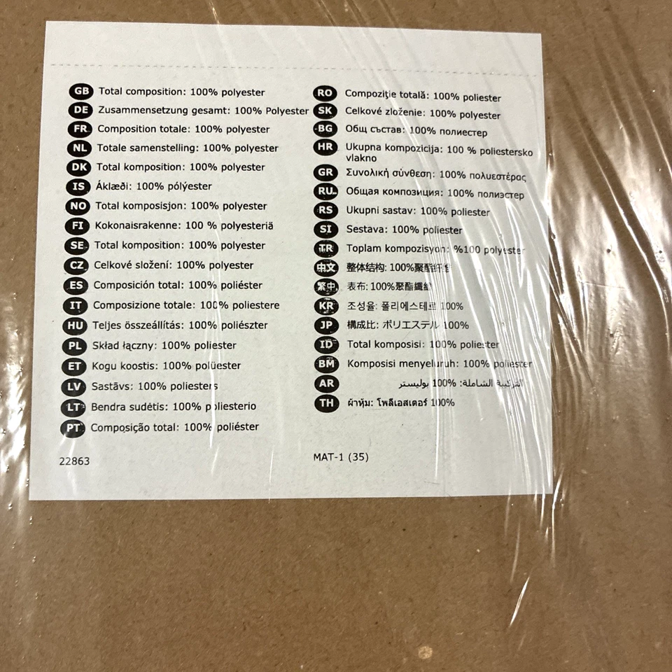 Ikea STOCKSUND Footstool / Ottoman Cover Slipcover LJUNGEN BLUE 703.197.40 - Image 4 of 4