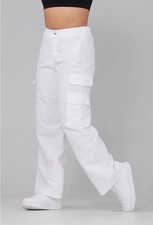 Dance Pre-Owned Costume Pants Weissman 15515 White Small Adult Hip Hop Clogging