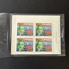 Canada Post # 654 SEALED 4x Inscription Corner Block Set - FV$ 1.28