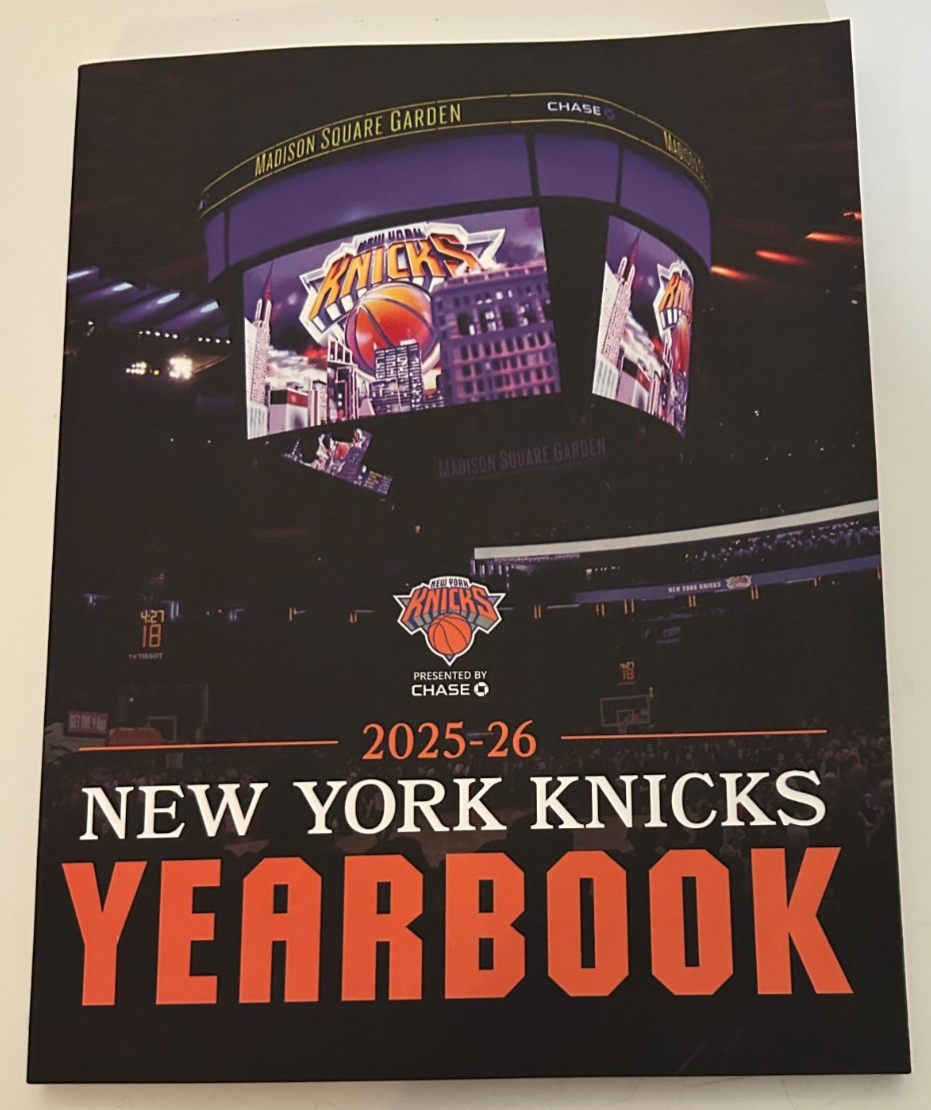 New York Knicks Official 2025-26 NBA Champions Yearbook NEW