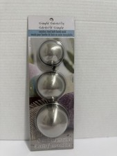 Stainless Steel Bath Bomb Molds 3 different sizes