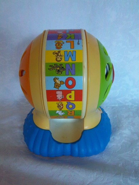 LEAPFROG SPIN SING ABC ZOO DISCOVERY BALL WHEEL 8