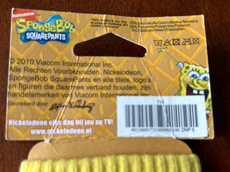 Губка Боб квадратные штаны 2010 редкая Евро мобильный телефон iPhone, MP3 мешок чехол - Изображение 4 из 4