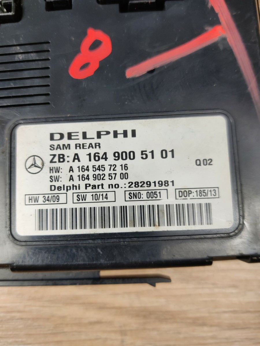 Mercedes-Benz W164 Rear SAM - Virgin - A1649005101 | eBay
