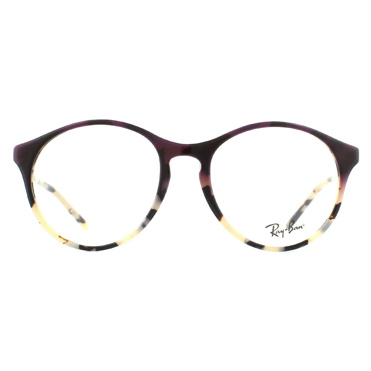 Ray Ban Gafas Monturas RB5371 5869 Violeta Gradiente Havana Beige