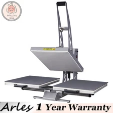 KILO 24x16" Semi-automatic Manual Heat Press Machine Auto Open Dual Platen