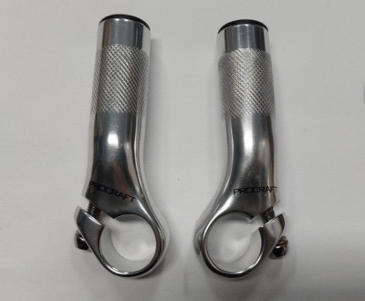 Procraft Bar Ends silber glänzend Alu Shortys Barends
