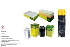 MANN FILTER Paket MANNOL Klimareiniger für VW Golf IV Cabriolet 1E7 2.0