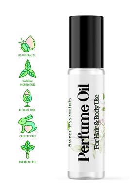 Turquoise Water | Perfume Oil | Made W/ Organic Oils | Alcohol Free