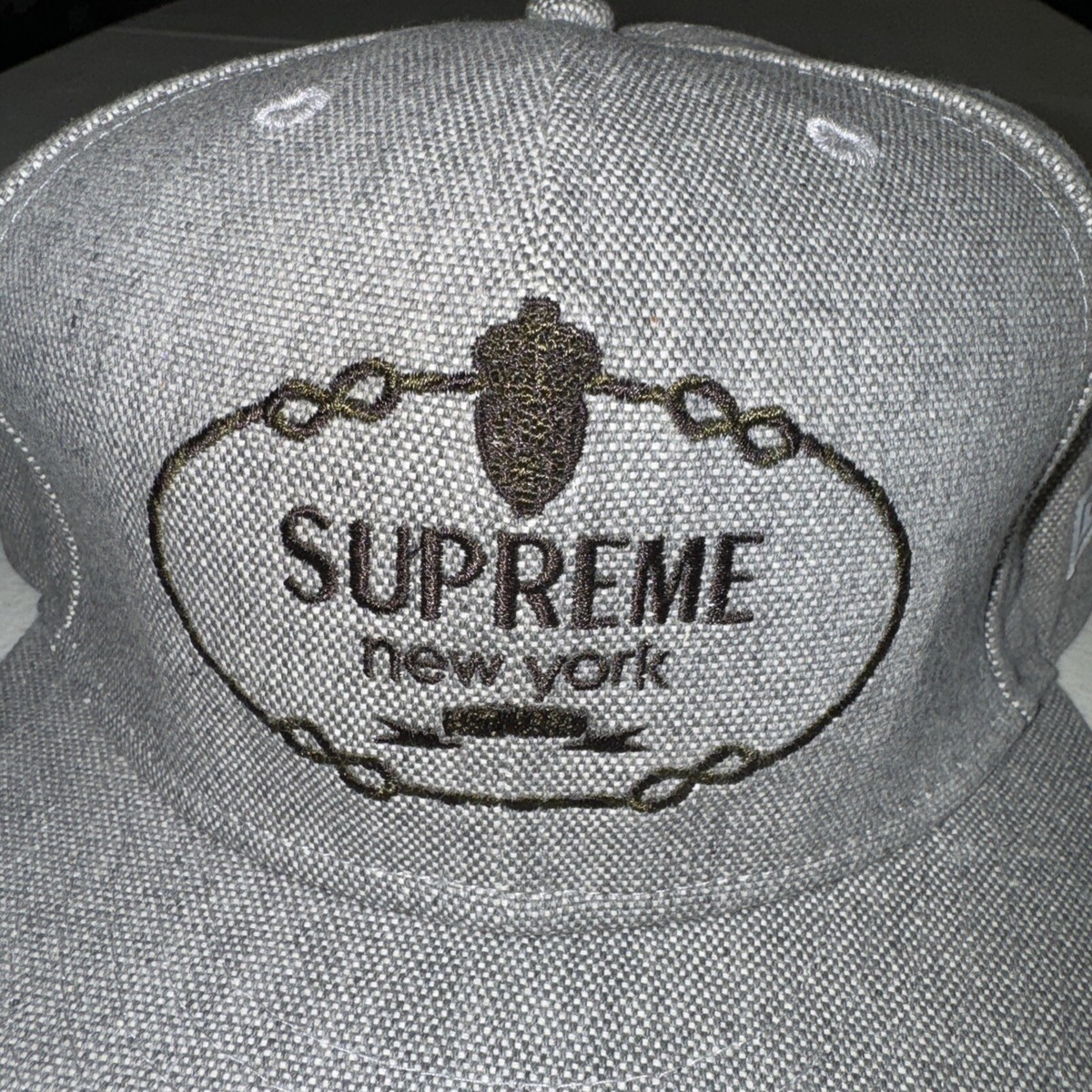 Supreme New York Classic New Era Hat 7 5/8 Cap Rare Vtg LA Supreme New York Classic New Era Hat 7 5/8 Cap Rare Vtg LA