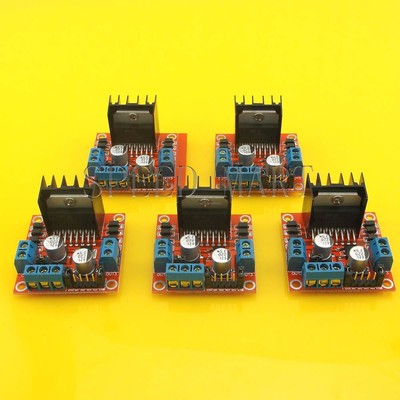 5 pcs New L298N DC Stepper Motor Driver Module Dual H Bridge Control for Arduino