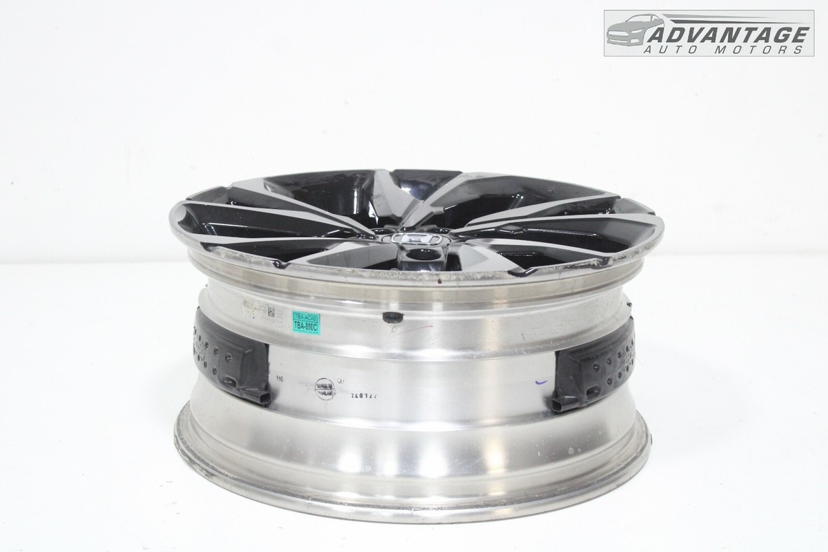 2016-2020 HONDA CIVIC WHEEL RIM R18 18X8J ET50 BLACK W/ CENTER HUB