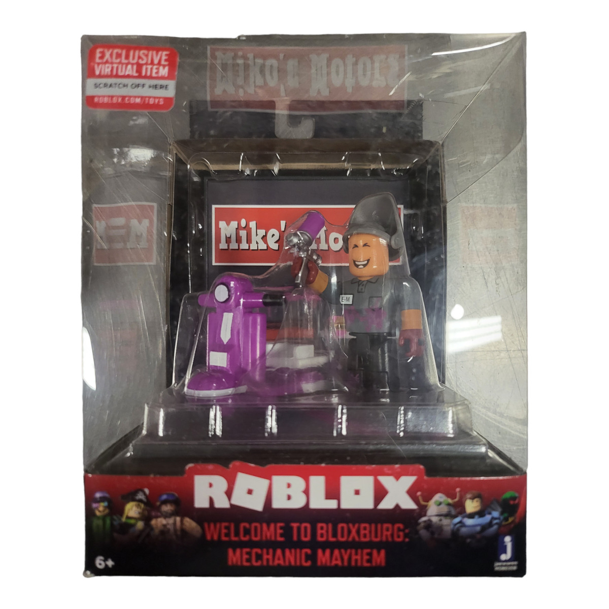 Roblox - Mini Playset Welcome Bloxburg Mechanic Mayhem - Mikes - 2223 -  Sunny - Bonecos - Magazine Luiza