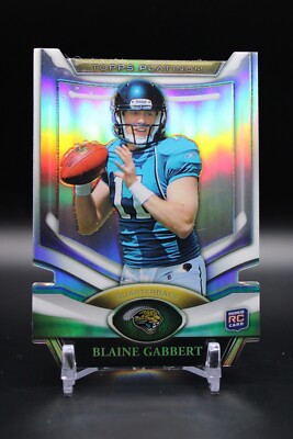 Blaine Gabbert, Jacksonville Jaguars, 2011 Topps Platinum Die Cut Rookie #PDC-BG