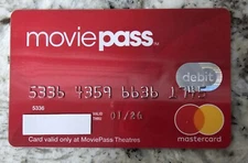 Original MoviePass Red Card ▪︎ RARE ~ Unsigned ~ Original Owner ▪︎ Memorabilia