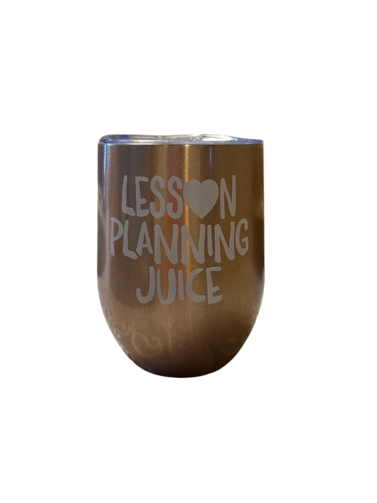 Tumbler Stainless 12 oz Teacher 9 hrs cold 3 hrs hot BPA Free Straw or Sip
