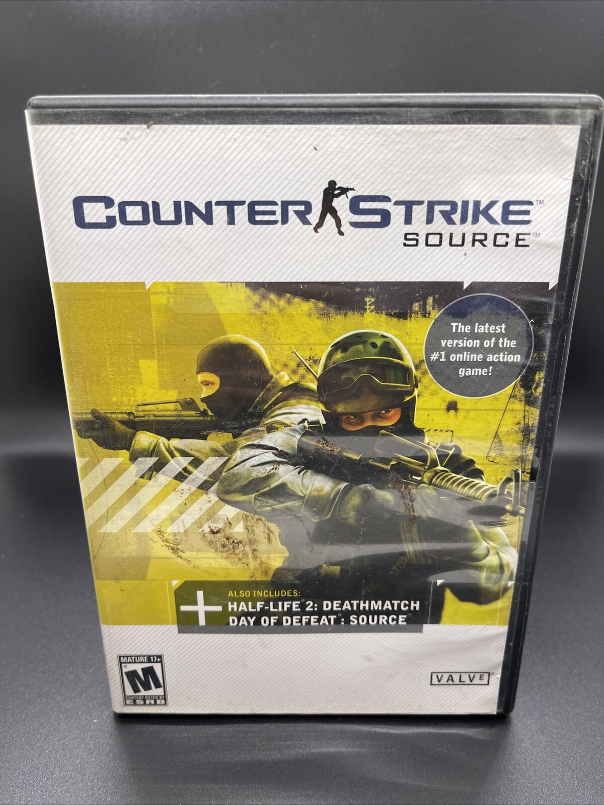 Counter Strike Source PC Game w/ Half Life 2: Deathmatch 4 Discs  14633098396