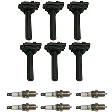 6X Ignition Coil&Iridium Spark Plug for 2000-2005 Suzuki Grand Vitara XL-7 UF237
