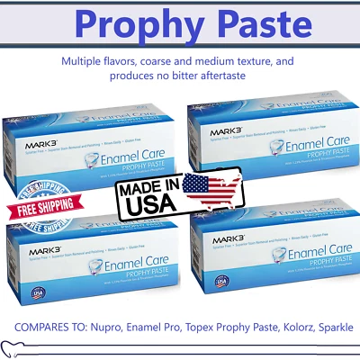 MARK3 - CARGUS Prophy Paste Dental Prophylaxis Coarse Medium Fine Extra X-Coars up to 1000 cups