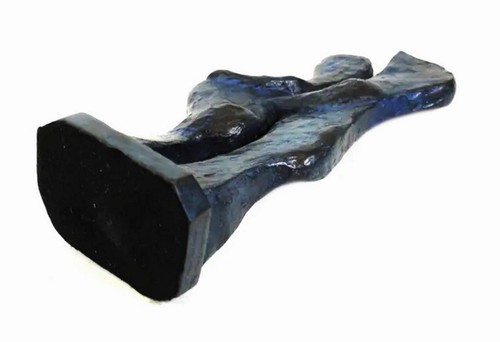 Marvin Bell, Embrace, XX C. American Modern Abstract Bronze Sculpture, 1984 - Picture 9 of 9