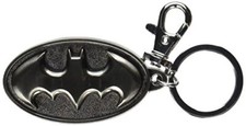 DC Batman Logo Pewter Keyring Silver, One Size Top Gift For Birthday and Family