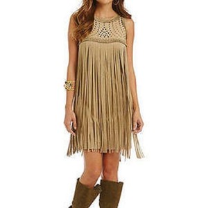 ebay fringe dress