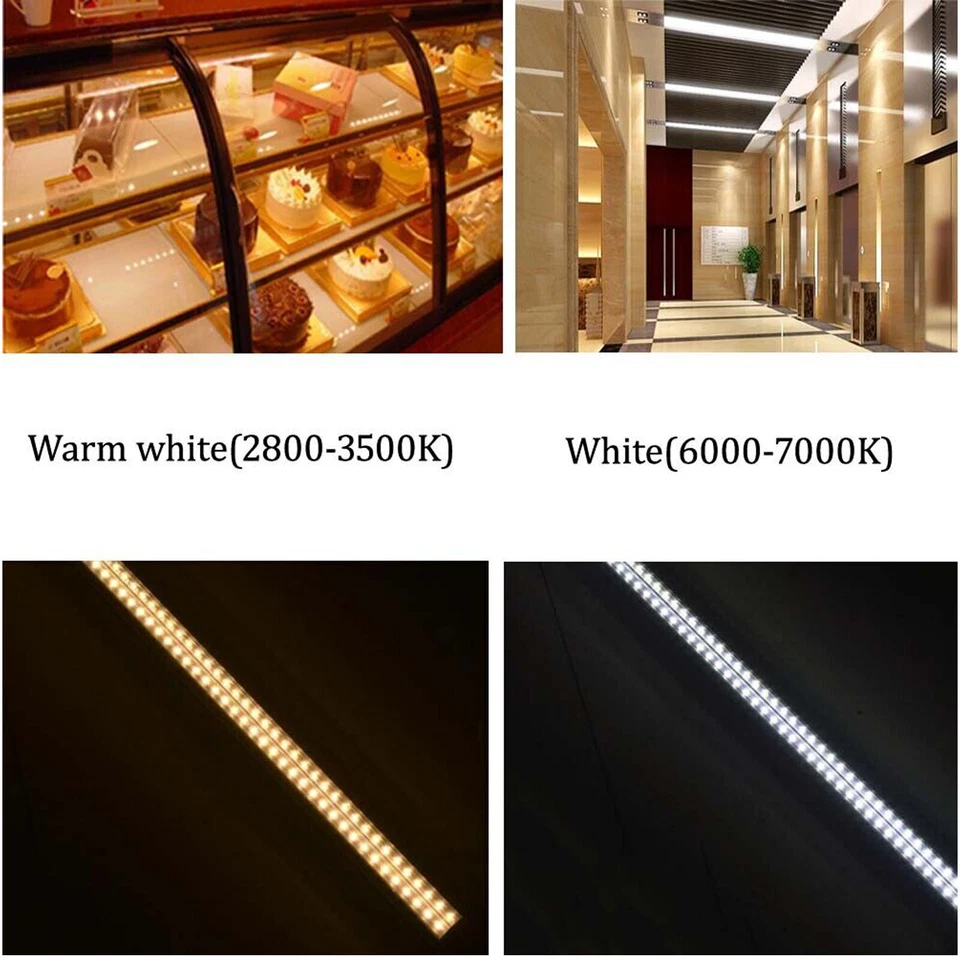 GOCuces 4FT LED Tube Light 36W Bar Lamp T8 Integrated Bulb Shop Fixtures 25pcs - Image 3 of 4