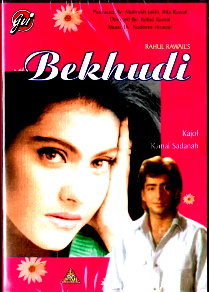 BEKHUDI - Kajol, Kamal Sadanah, TAanuja- NEW BOLLYWOOD DVD - ENGLISH SUBTITLES
