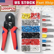 2400PCS Wire Ferrules Connector Kit Insulated Cord Pin End Terminal for Electric