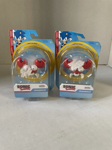 Sonic The Hedgehog 2.5" Crabmeat Mini Figure - Official Jakks Pacific Collectible