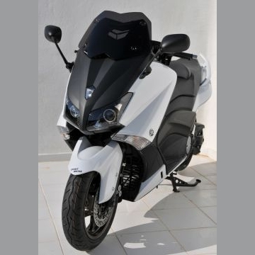 Bulle hyper sport TMAX 530 ERMAX rigide en acrylique noir opaque thermoformé
