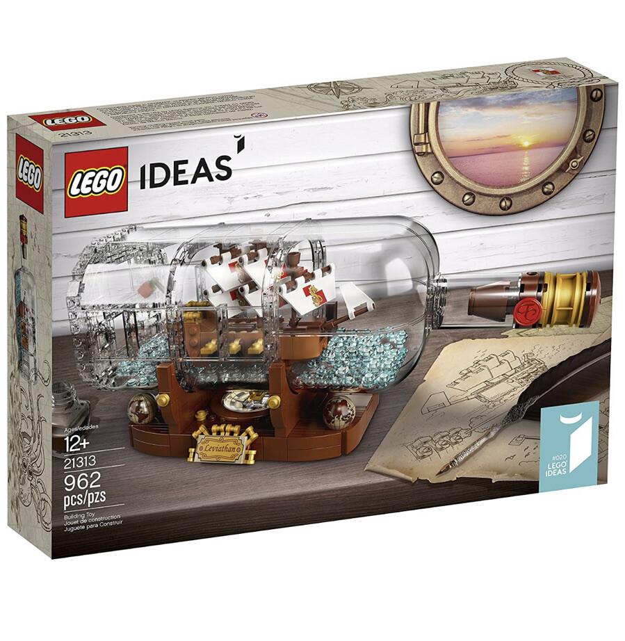 NEW IN BOX LEGO Ideas Ship in a Bottle 21313 SEALED 962 Pcs