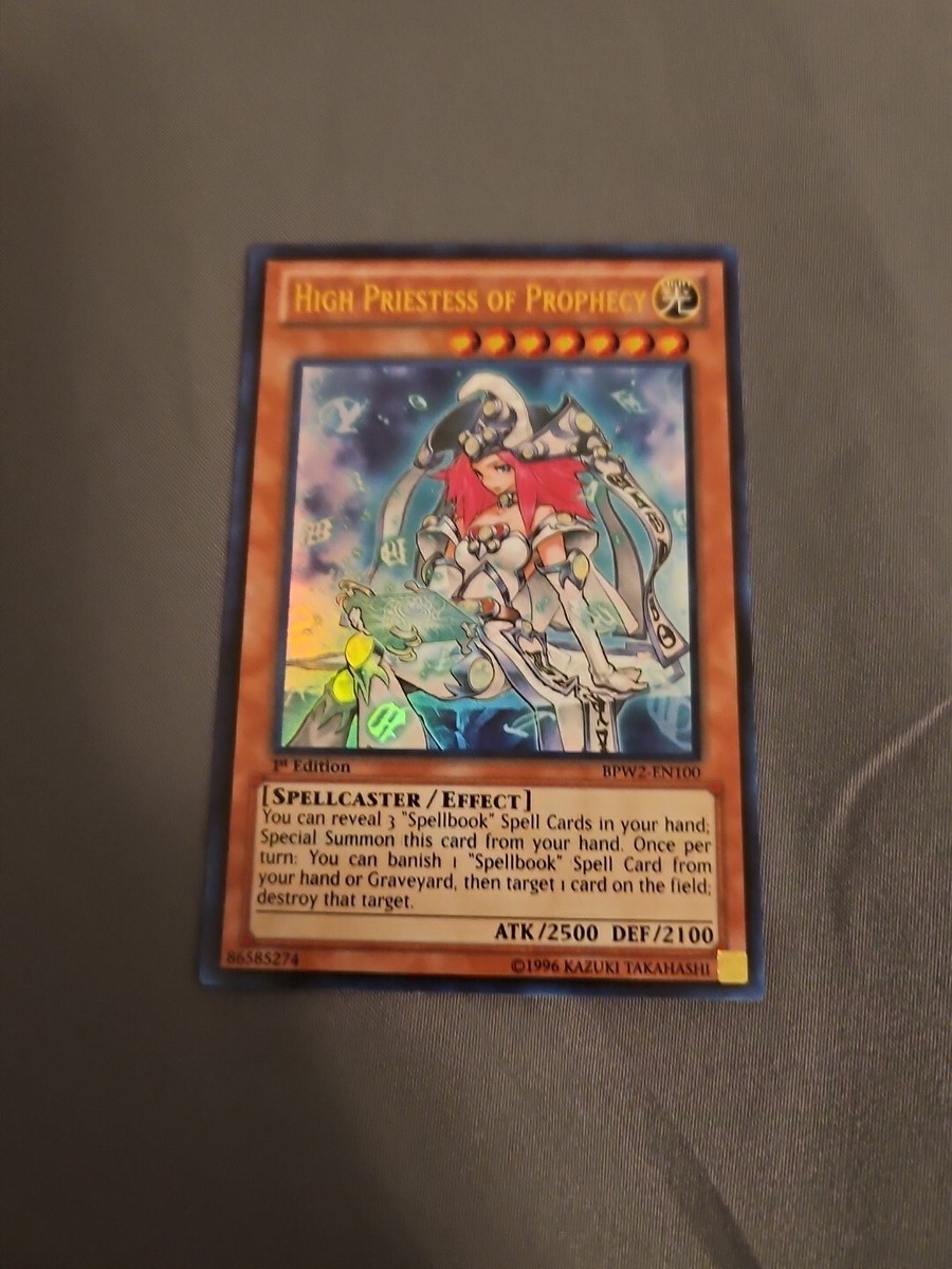 yugioh high priestess of prophecy deck Yu-Gi-Oh! - (REDU-EN020) - Return of The Duelist - Unlimited Edition may be 1st or Unlimited Edition 2 High Priestess of Prophecy