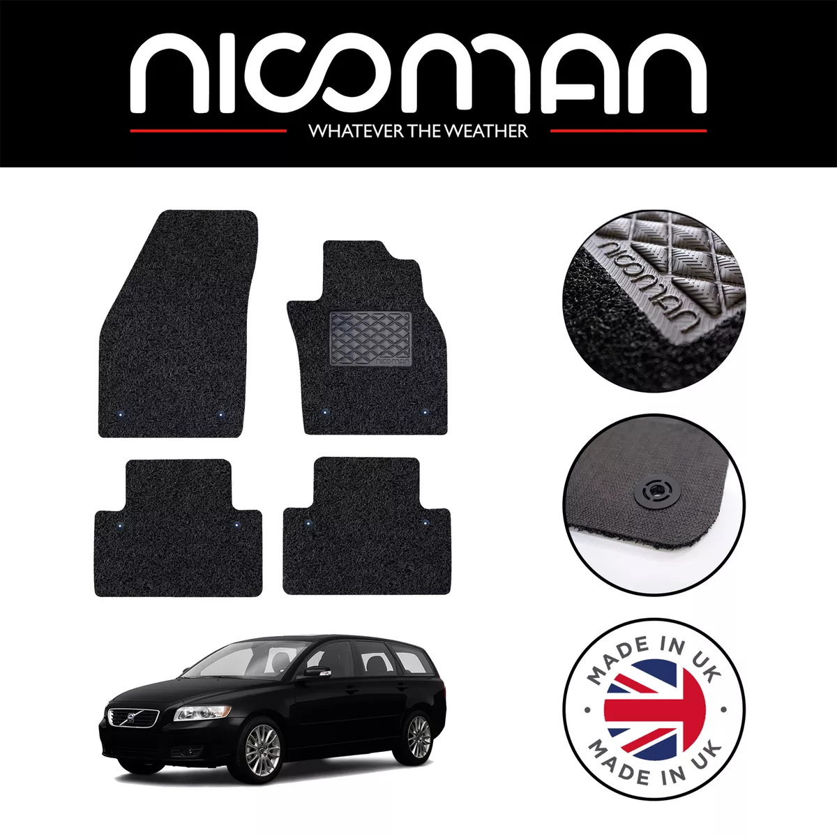 Volvo v50 car mats deals