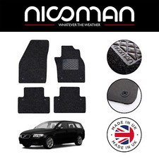 Volvo V50 2004-2012 GENUINE DELUXE Fitted Car Floor Mats Black Set