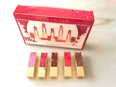 Estee Lauder Lipstick Wonders 5 full sized Lipstick Set 