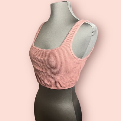 Abercrombie Fitch Lounge Long-Line Bralette Crop Top Sports