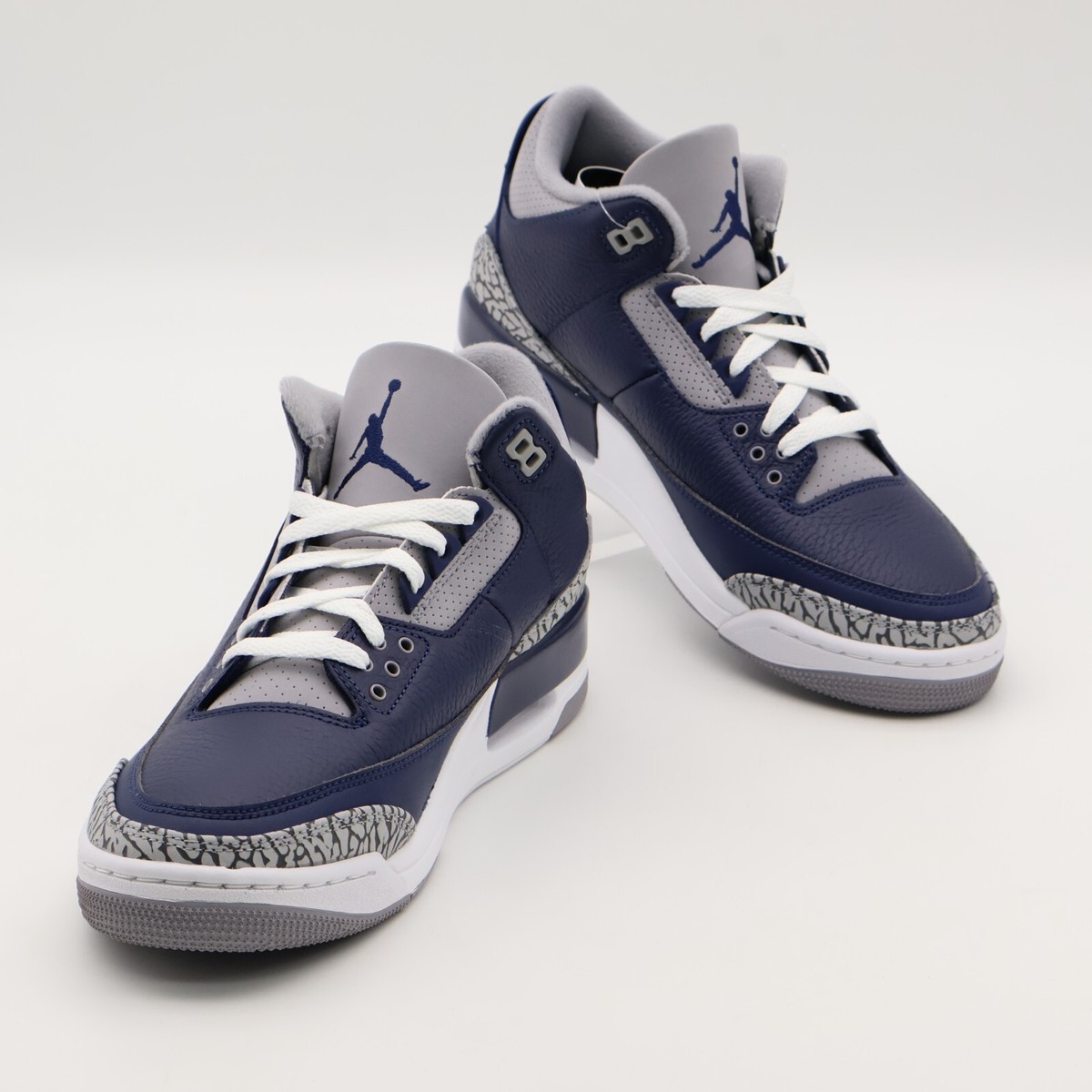 CT8532-401 Nike Air Jordan 3 Retro Midnight Navy Georgetown
